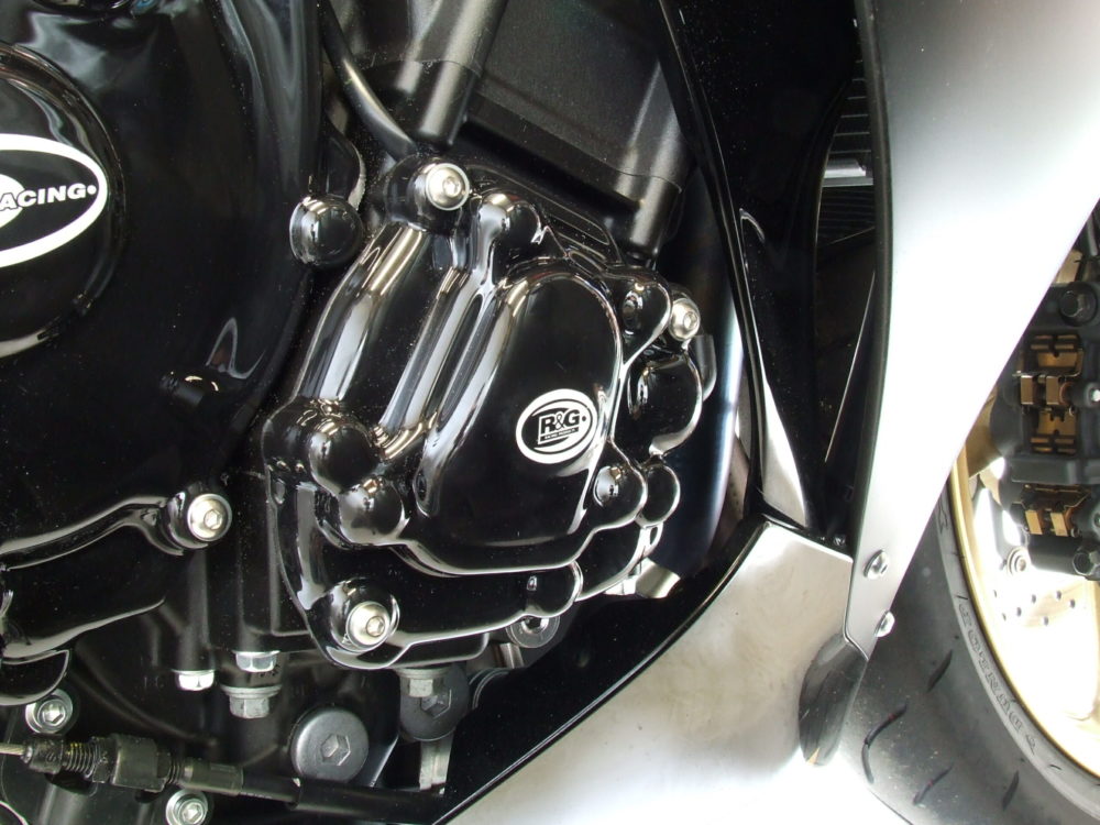 Yamaha YZF-R1 2009-2014 R&G Engine Case Cover ECC0031BK | DR Bikes