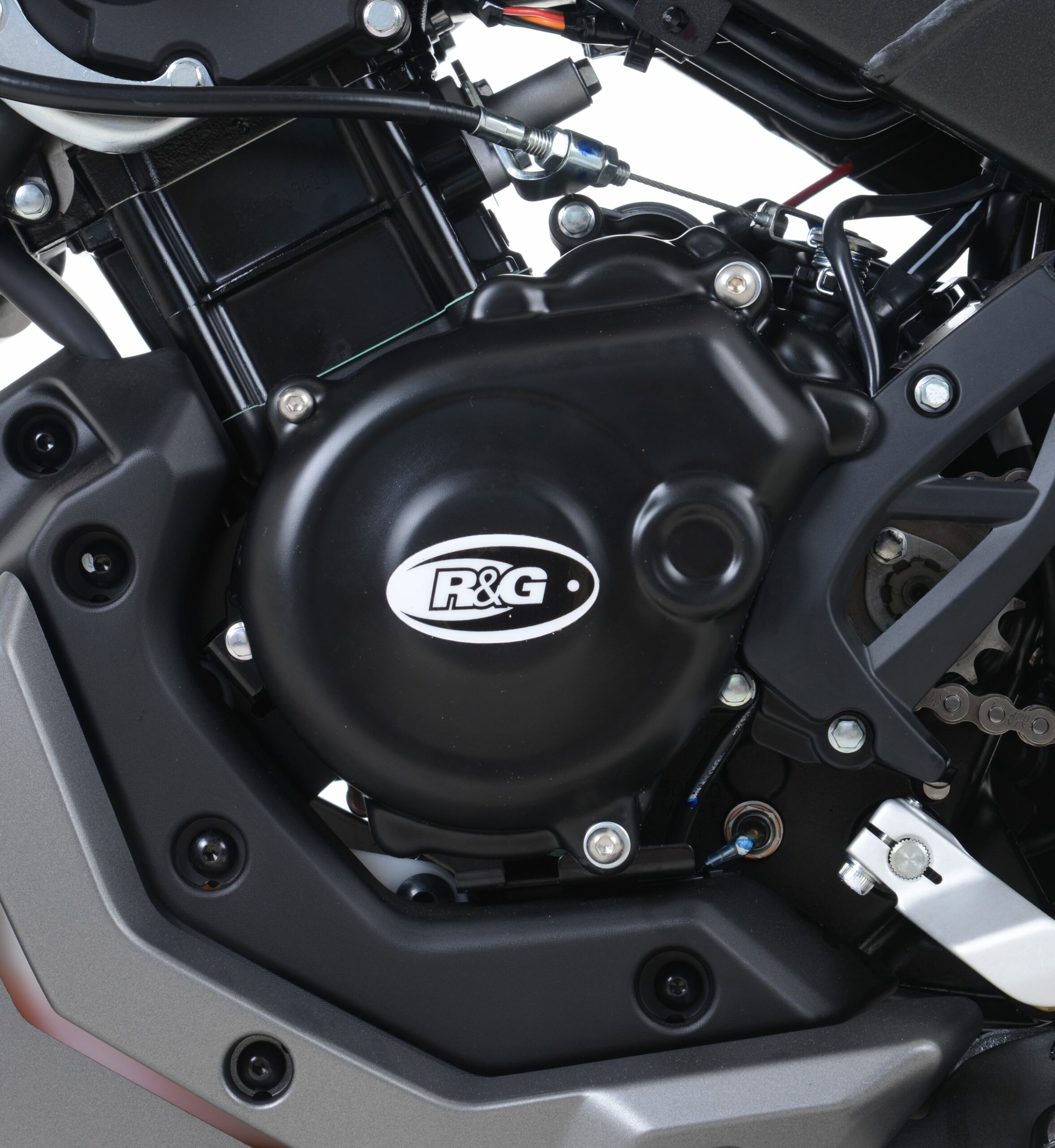 Yamaha MT-125 2014-2023 R&G Engine Case Cover ECC0209BK