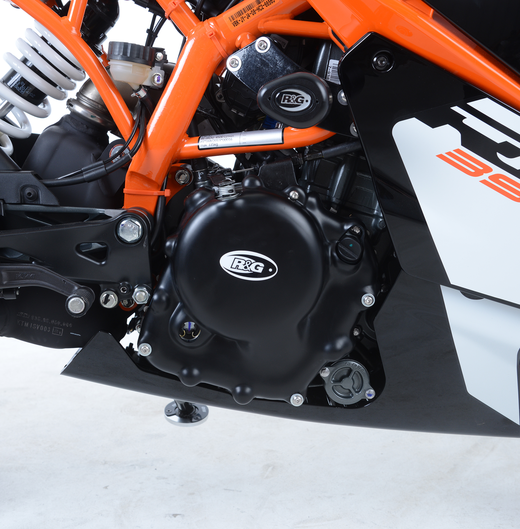 Husqvarna 401 Vitpilen 2018-2019 R&G Engine Case Cover ECC0244BK