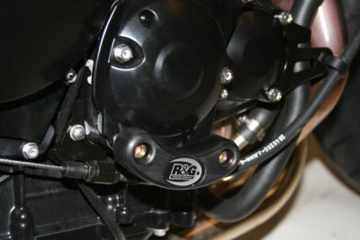 Triumph Street Triple 675 R 2008-2011 R&G Engine Case Slider ECS0016BK