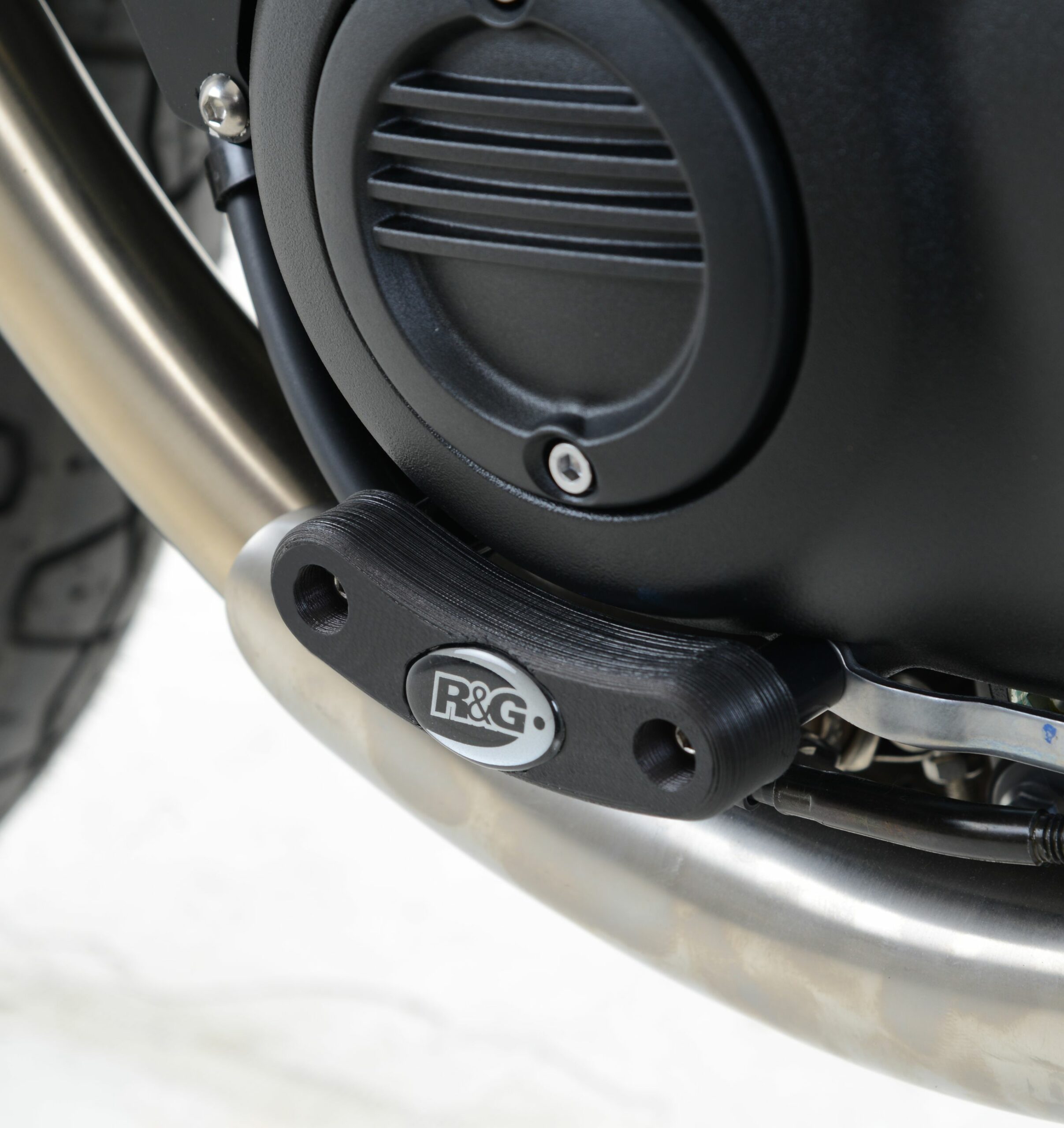 Triumph Street Cup 2017-2018 R&G Engine Case Slider ECS0108BK