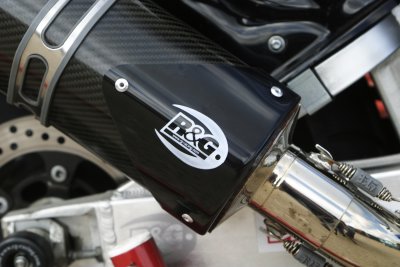 Suzuki GSX-R1000 2015 R&G Exhaust Protectors EP0007BK1