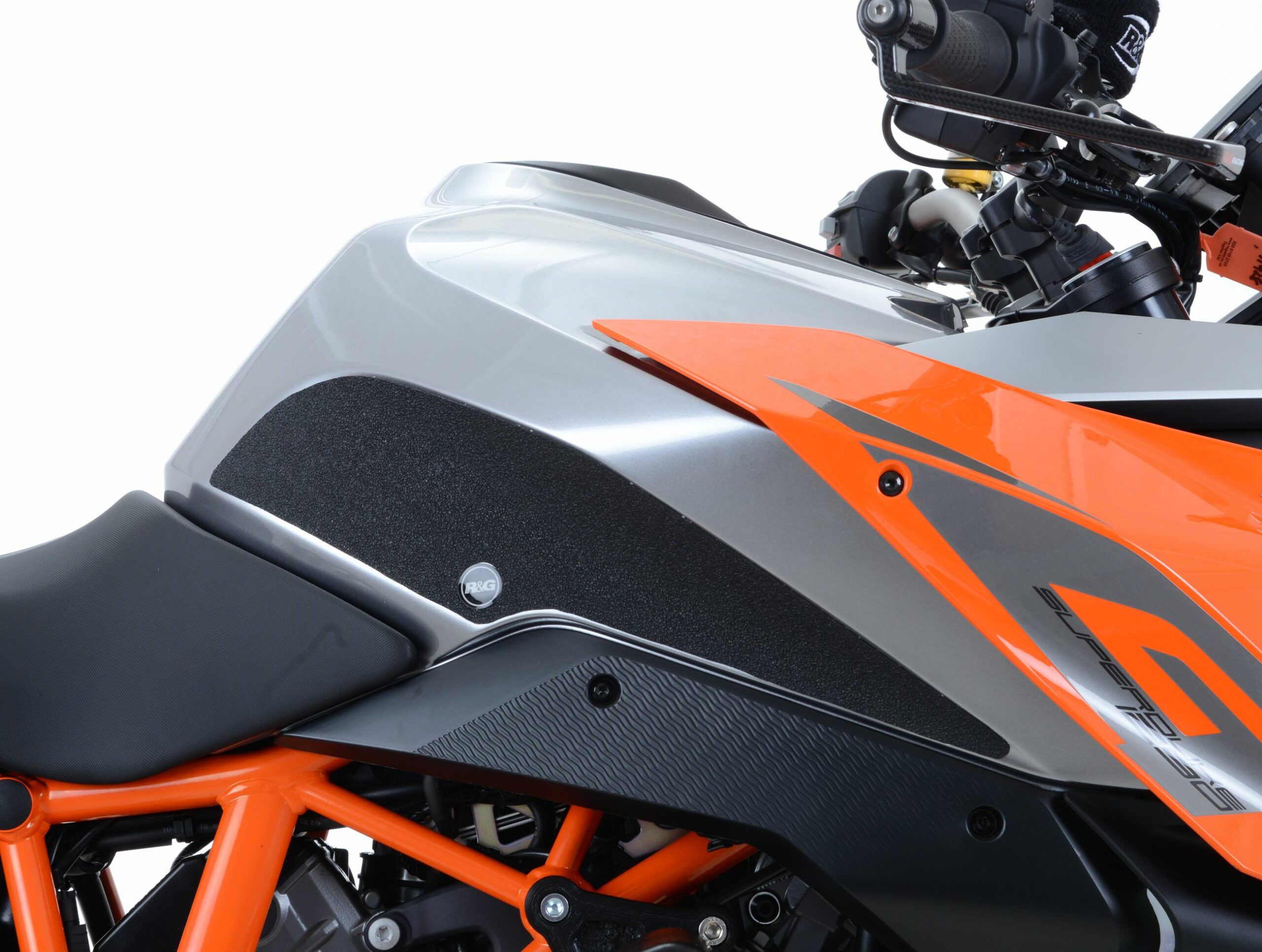 KTM 1290 Super Duke GT 2016-2018 R&G Tank Traction Grips EZRG509BL