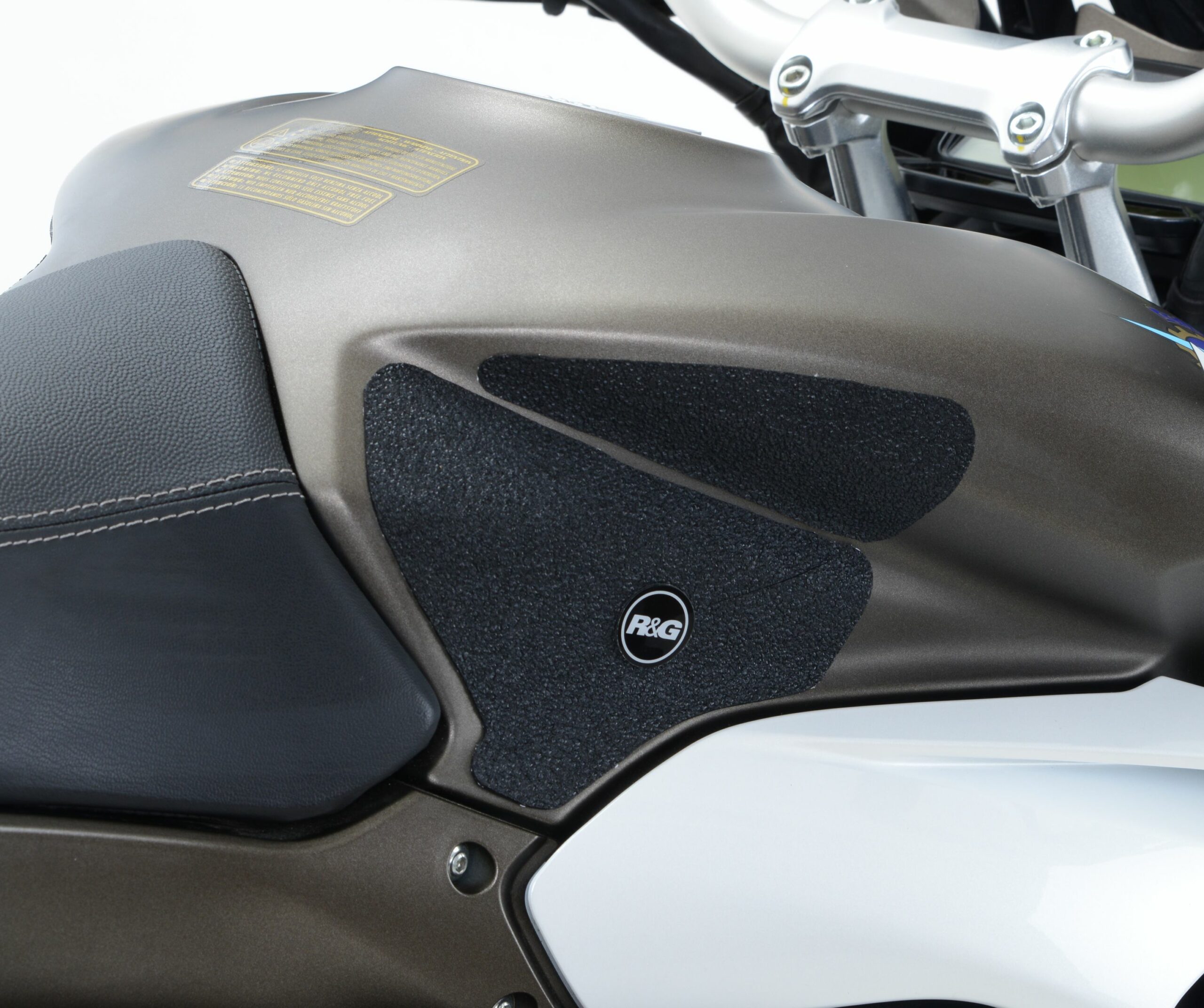 MV Agusta Stradale 800 2015-2018 R&G Tank Traction Grips EZRG605BL