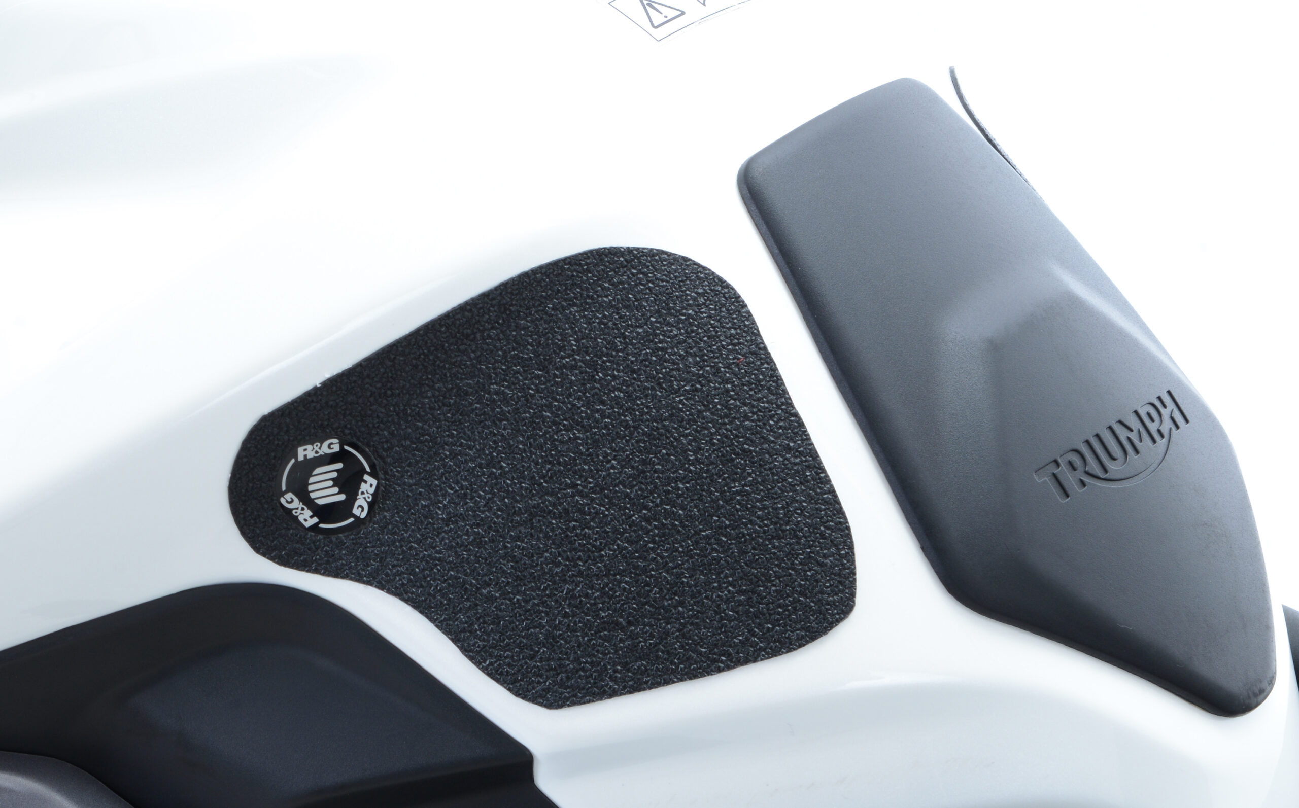 Triumph Tiger 800 XCA 2018 R&G Tank Traction Grips EZRG808BL