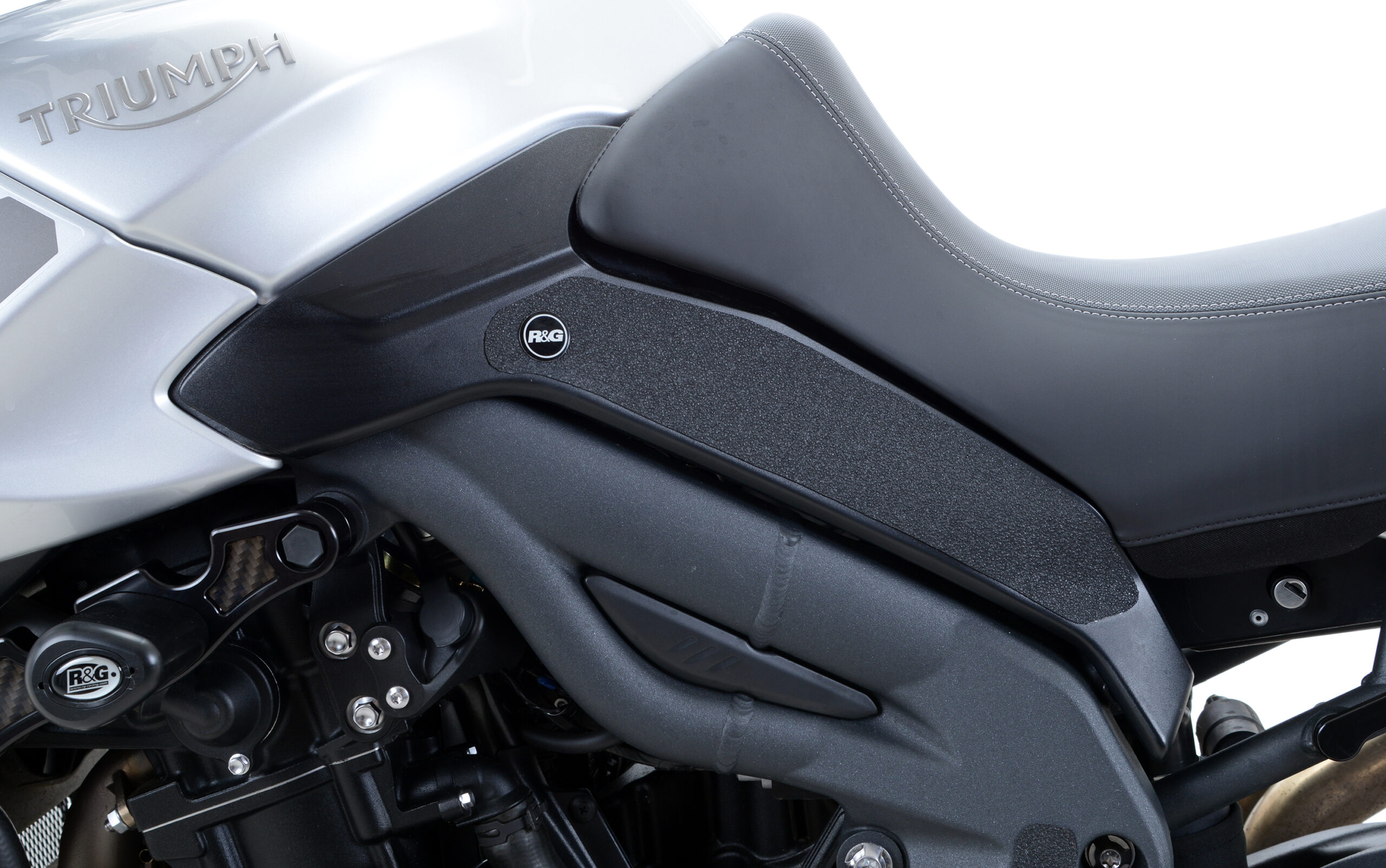 Triumph Tiger 1050 Sport 2016-2018 R&G Tank Traction Grips EZRG810BL