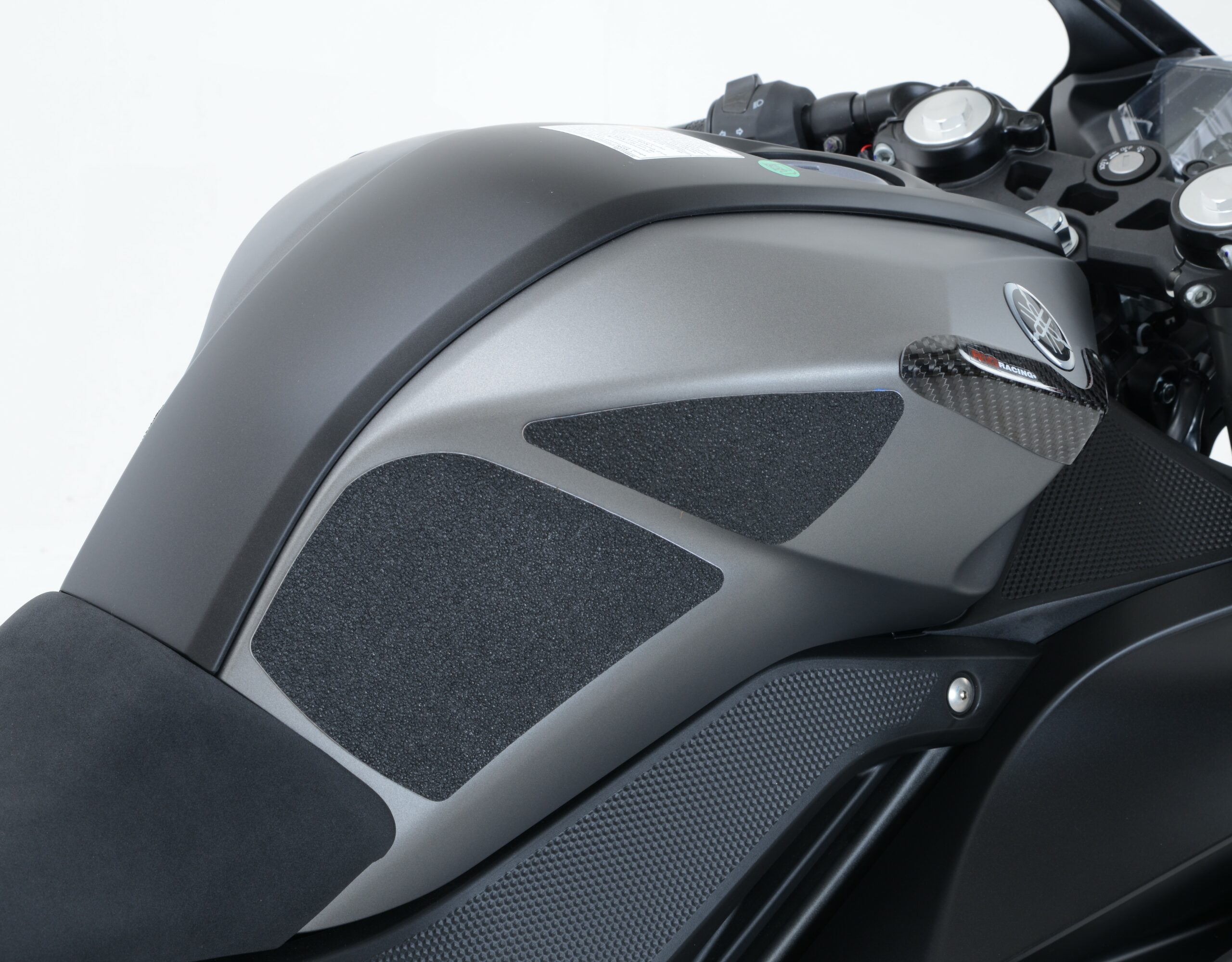 Yamaha YZF-R125 2008-2018 R&G Tank Traction Grips EZRG913BL