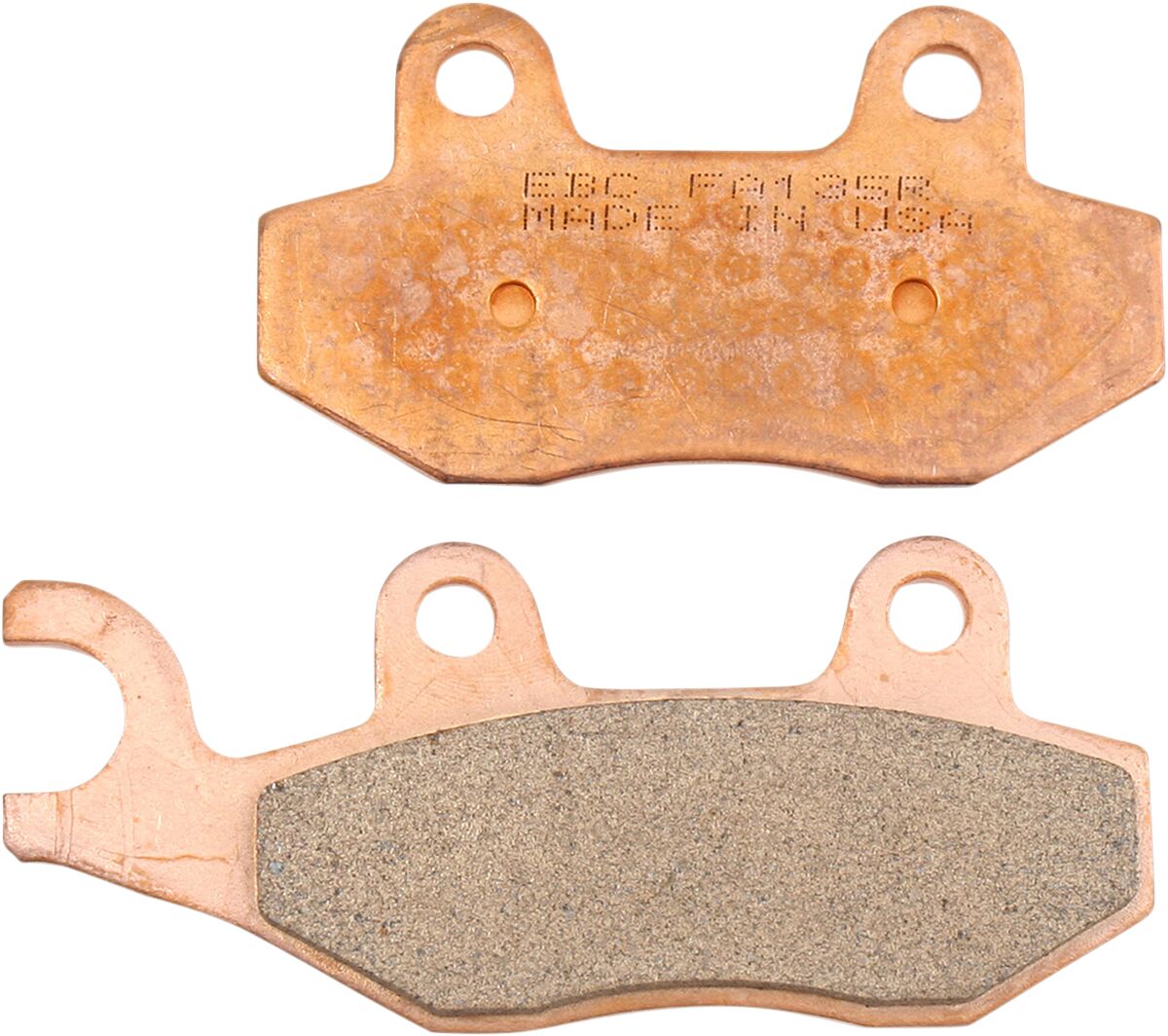 Cf Moto CF 400 and 500 2015 EBC Front Long-Life Brake Pads FA135R + FA165R