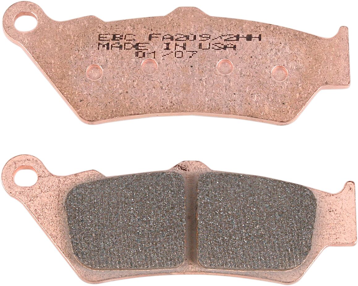 Moto Morini X-Cape 2021-2022 EBC Front Sintered "HH" Brake Pads FA209/2HH