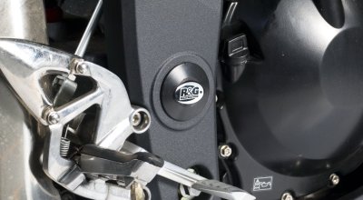 Kawasaki ZX6-R 2008-2014 R&G Frame Plug FI0004BK