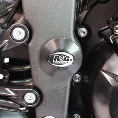 Kawasaki ZX6-R 2009-2014 R&G Frame Plug FI0023BK