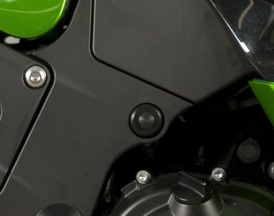 Kawasaki ZZR1400 (ZX-14) 2012-2019 R&G Frame Plug FI0043BK