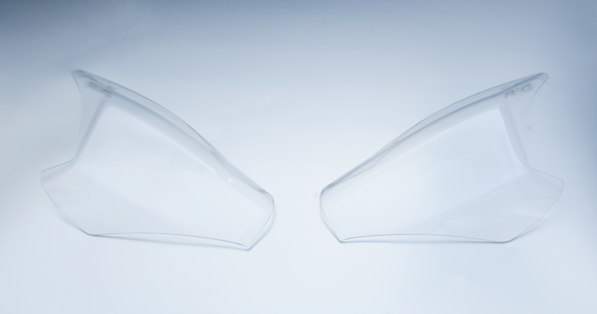 Kawasaki Z900 2017-2019 R&G Headlight Shields HLS0053CL