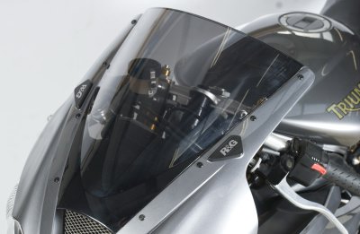 Triumph Daytona 675 2012 R&G Mirror Blanking Plates MBP0008BK