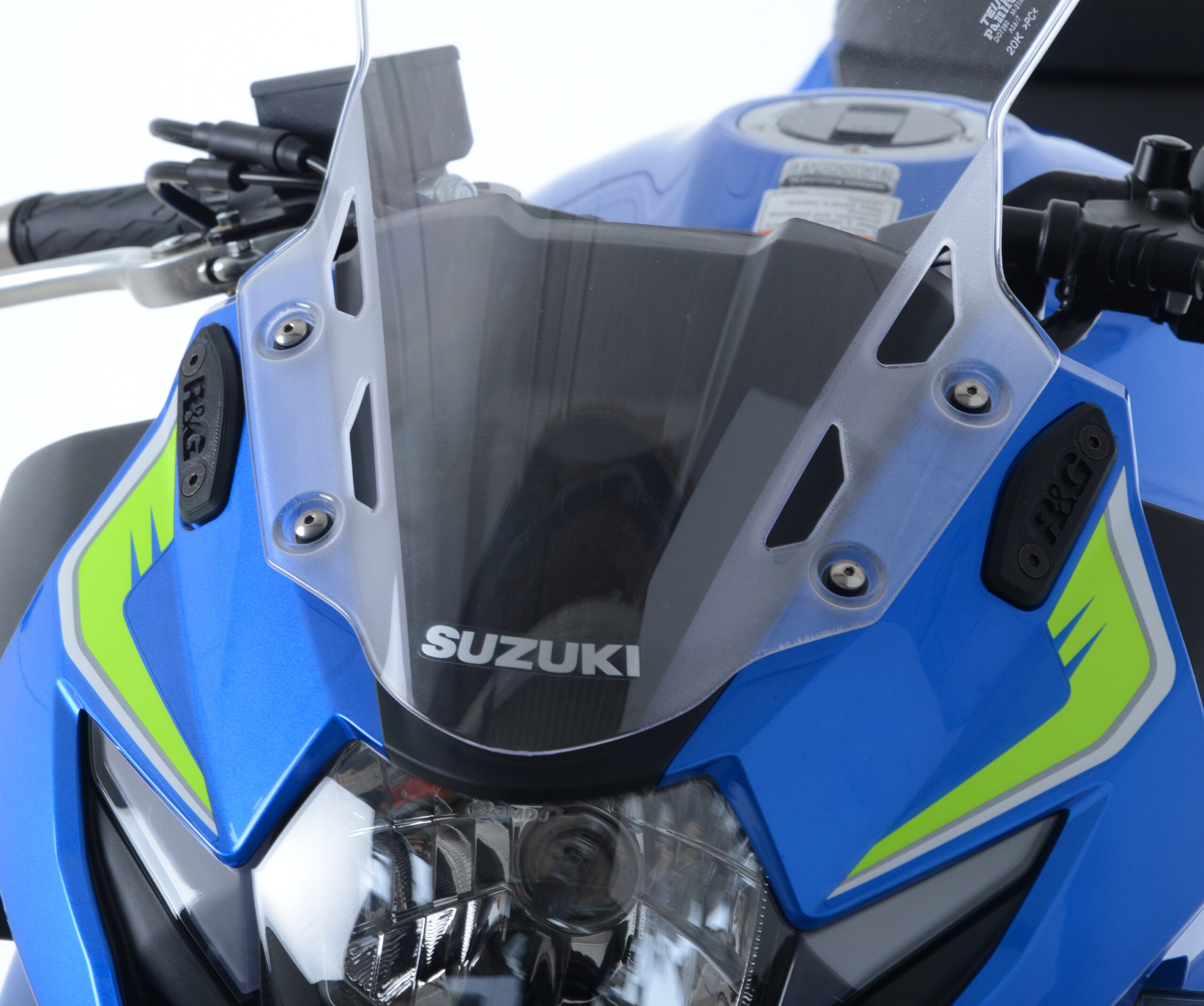 Suzuki GSX 250R 2017-2020 R&G Mirror Blanking Plates MBP0030BK