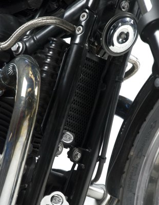 Triumph Bonneville 2006-2012 R&G Oil Cooler Guard OCG0013BK