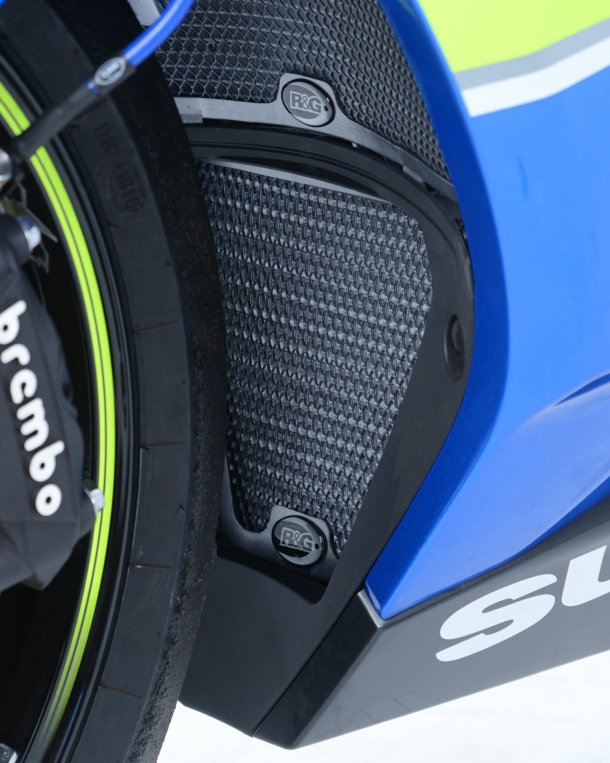 Suzuki GSX-R1000R 2017-2023 R&G Oil Cooler Guard OCG0030BK