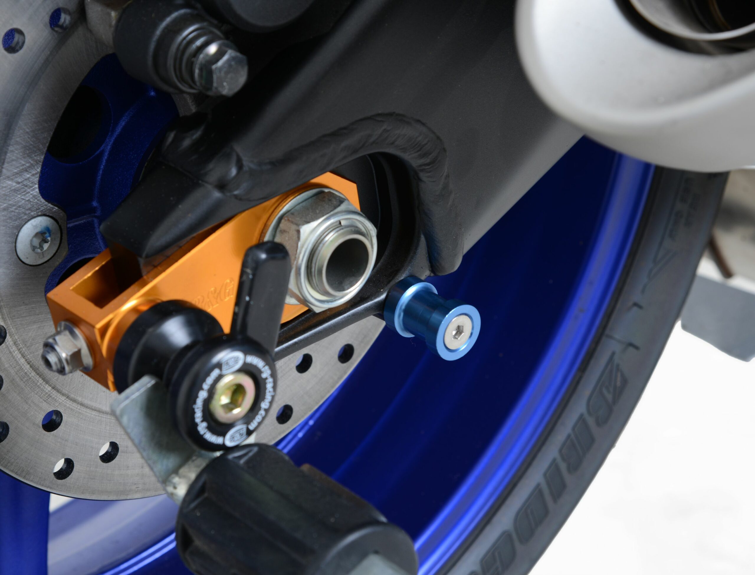 Kawasaki Z750 2007-2008 R&G Paddock Stand Bobbins PB0M10BK