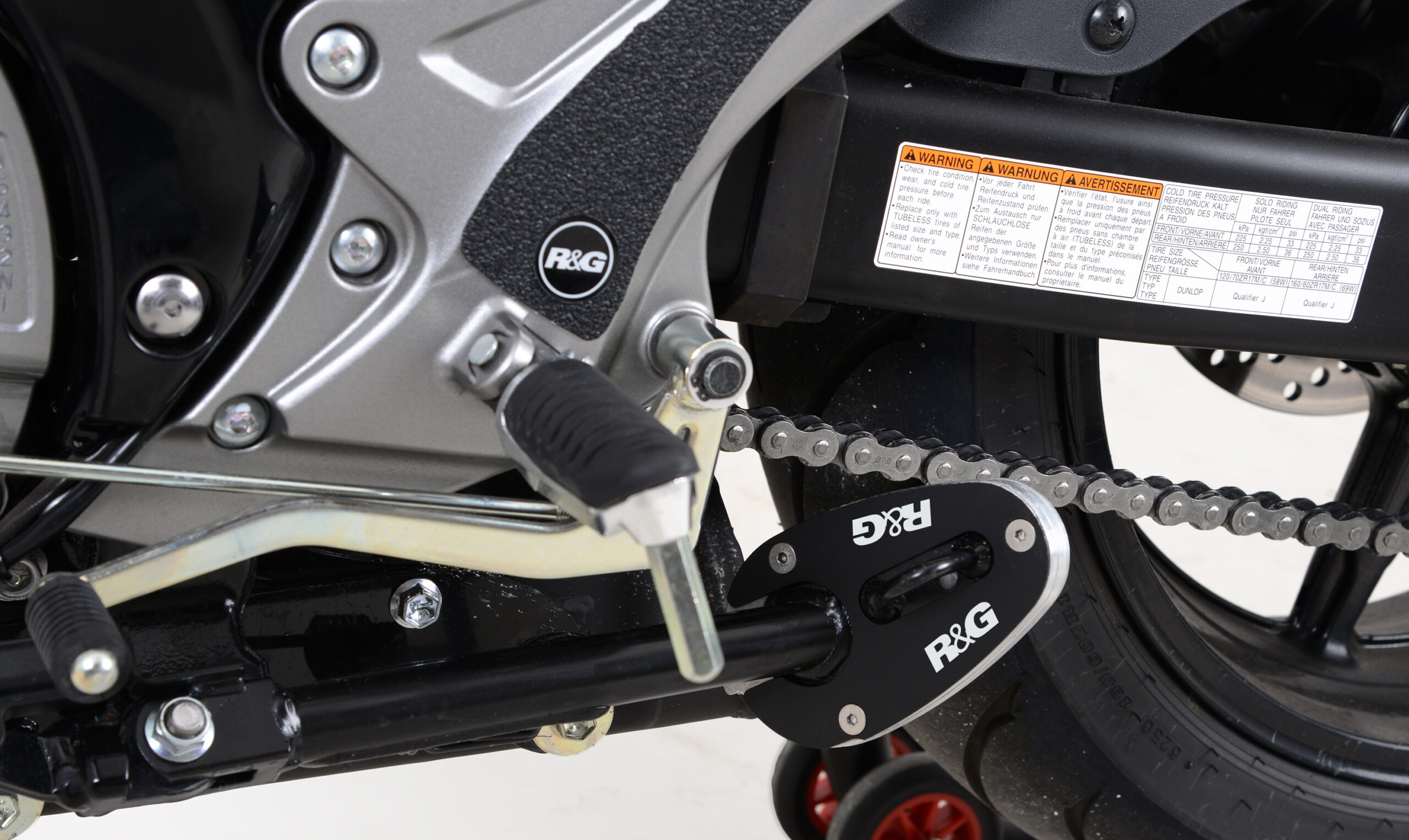 Suzuki SV650X 2018-2023 R&G Kickstand Shoe PKS0086SI