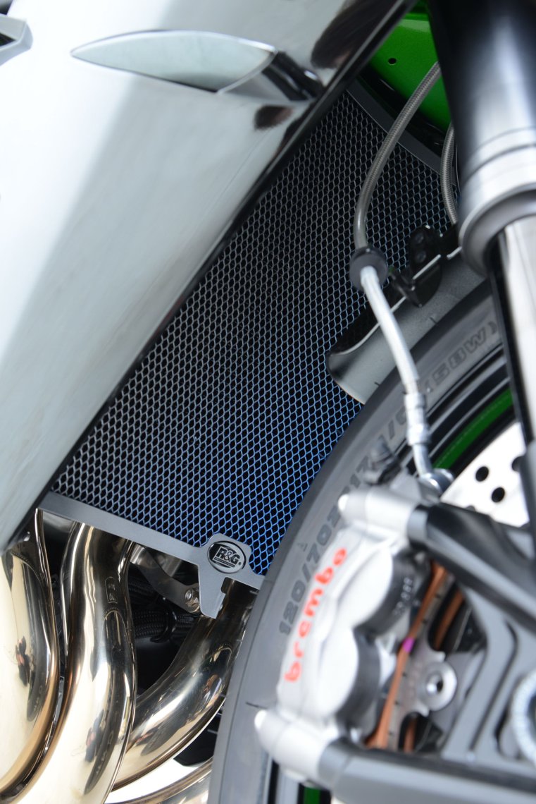 Honda CBR1000RR SP 2014-2016 R&G Radiator Guard (Titanium) RAD0065RACINGTI