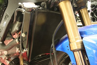 Suzuki GSX-R1000 2008-2013 R&G Radiator Guard (Aluminium) RAD0084BK