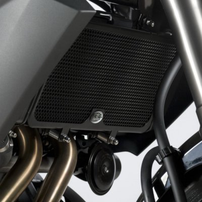 Kawasaki Versys 650 2010-2014 R&G Radiator Guard (Aluminium) RAD0091BK