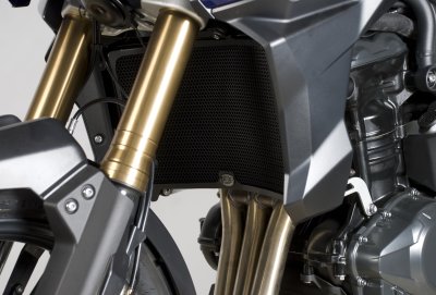 Triumph Tiger Explorer 1200 2012-2018 R&G Radiator Guard (Aluminium) RAD0118BK