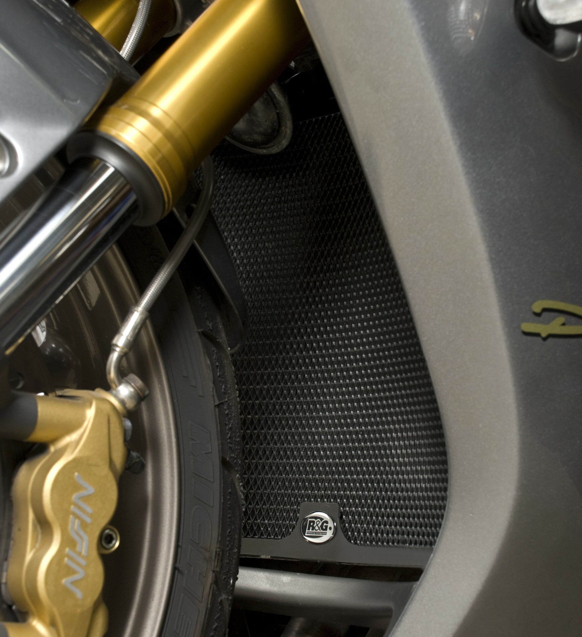 Triumph Daytona 675 2012 R&G Radiator Guard (Aluminium) RAD0119BK