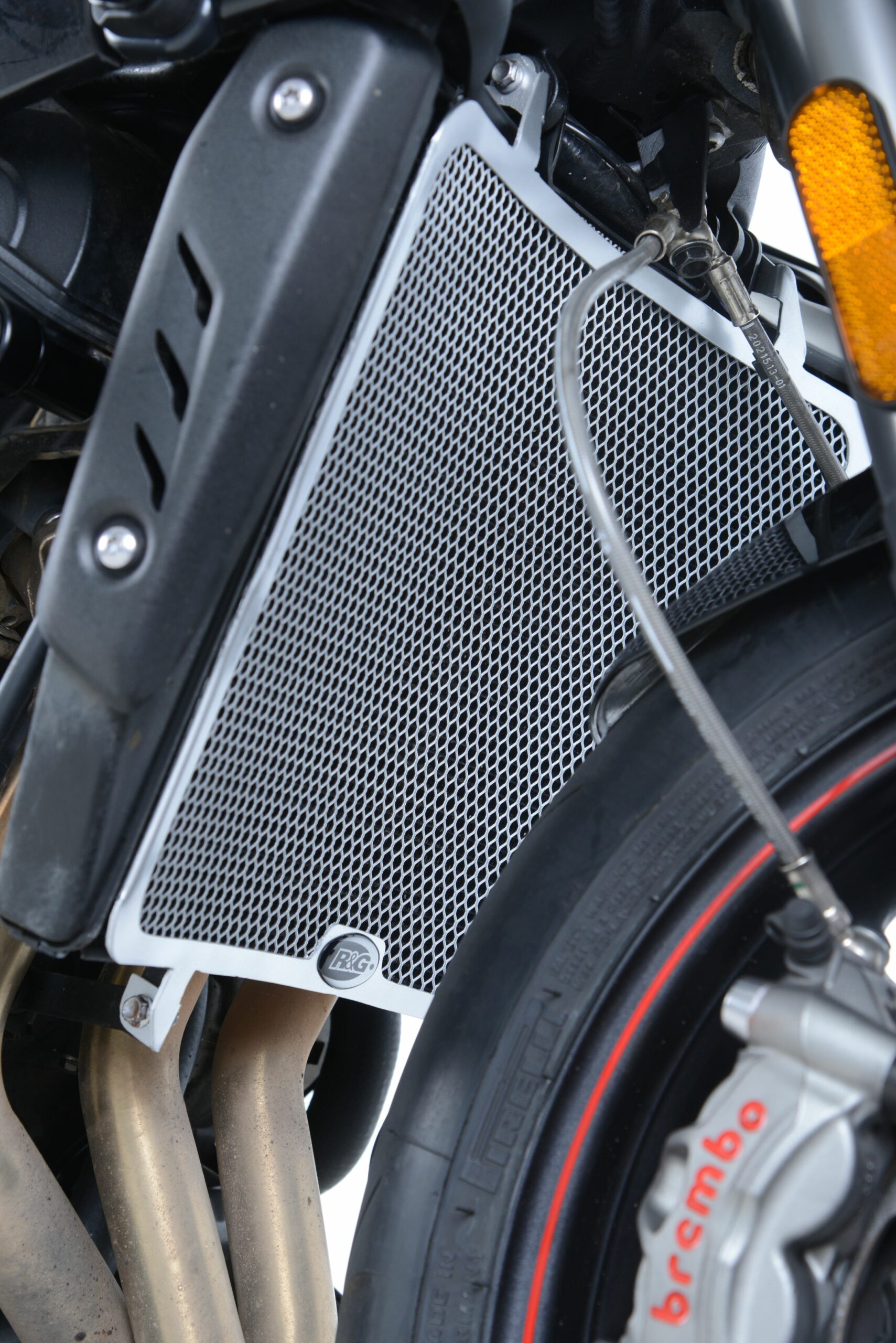 Triumph Street Triple R 765 2017-2018 R&G Radiator Guard (Aluminium) RAD0219BK