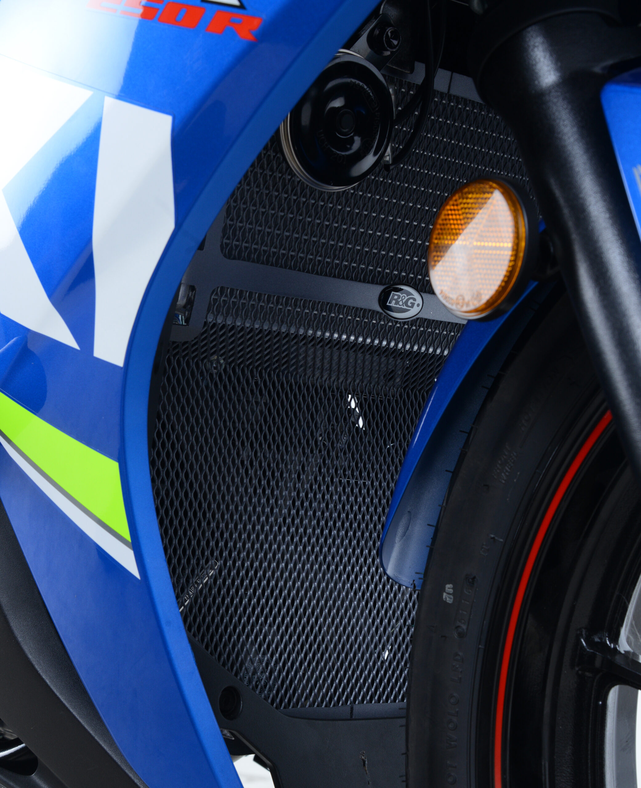 Suzuki GSX 250R 2017-2020 R&G Radiator Guard (Aluminium) RAD0223BK