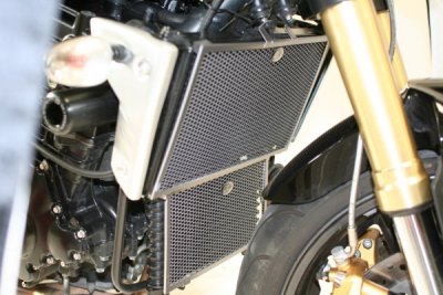 Suzuki GSX-R1000 2006 R&G Radiator Guard (Aluminium) RAD9015BK