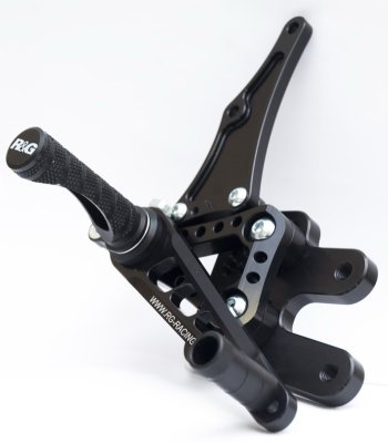 Suzuki GSX-R750 2016 R&G Adjustable Rearsets RSET05BK