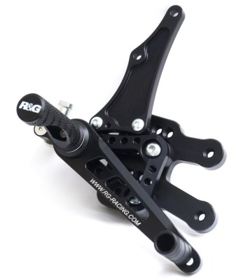 Suzuki GSX-R600 2016 R&G Adjustable Rearsets RSET06BK