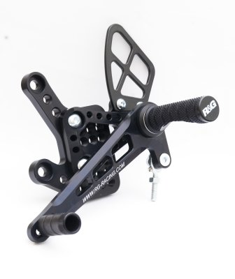 Kawasaki ZX10-R 2011-2015 R&G Adjustable Rearsets RSET07BK