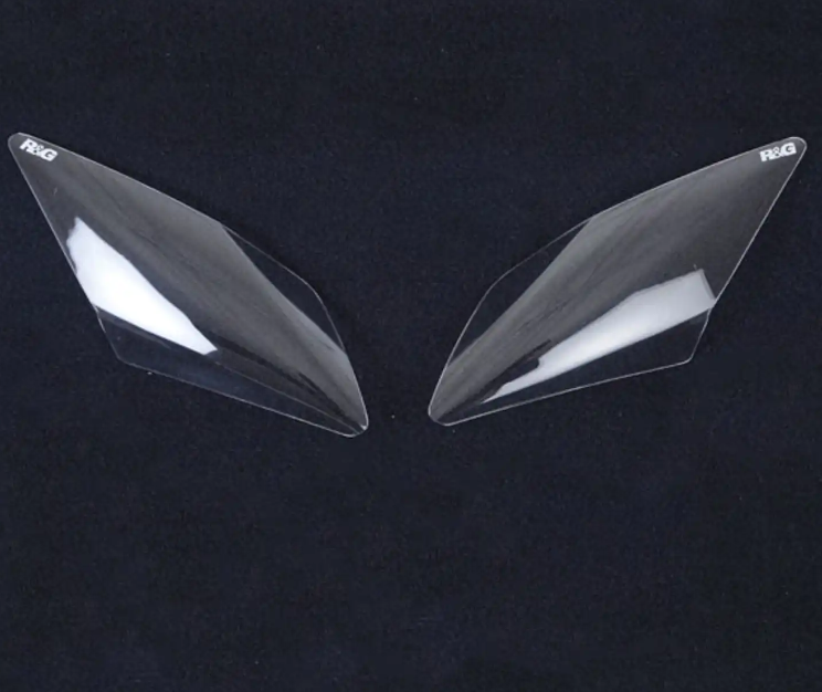 yamaha yzf r125 2008 2018 r&g headlight shields hls0022cl