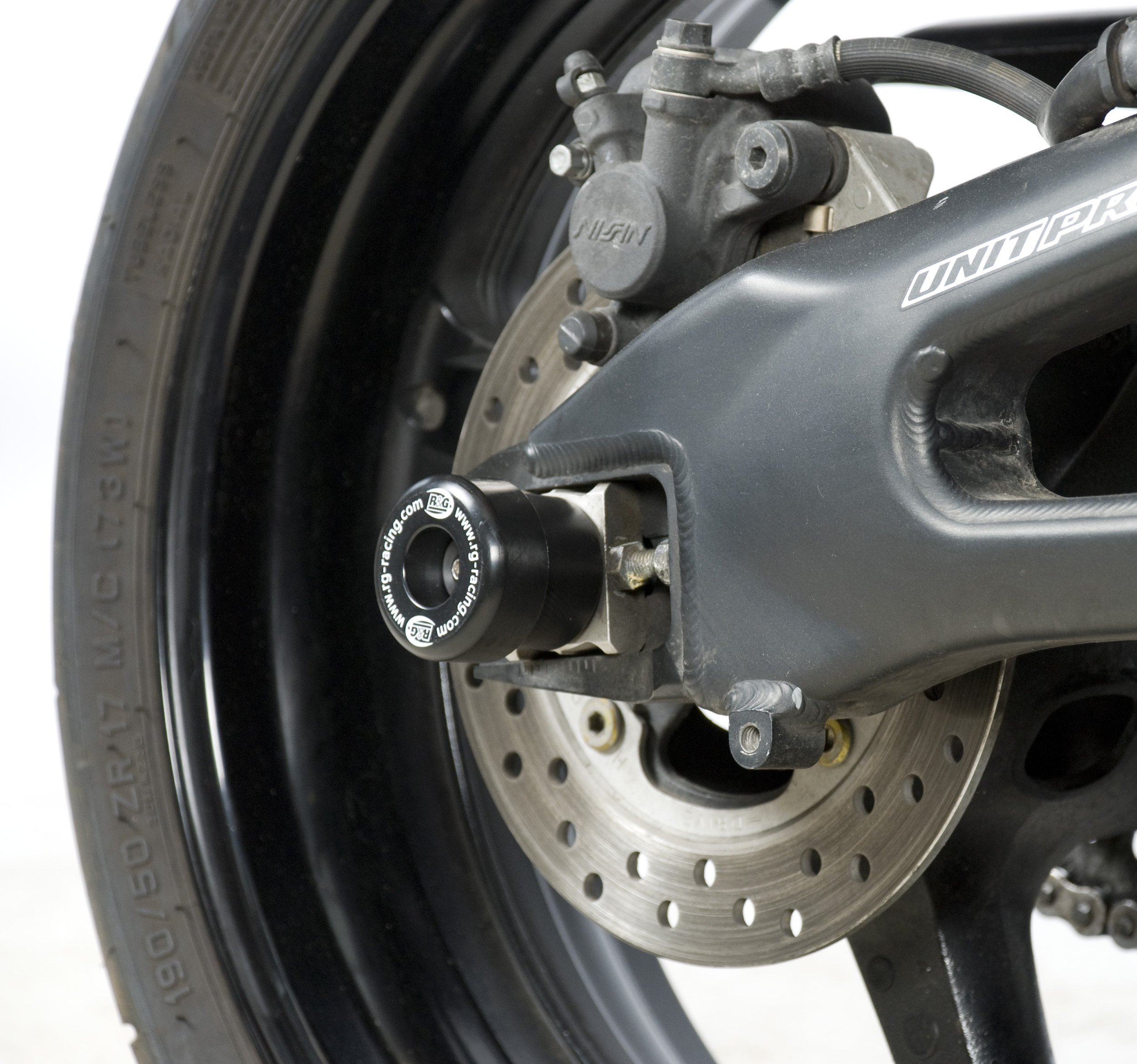 Honda CBR1000RR Fireblade 2004-2007 R&G Swingarm Protectors SP0037BK
