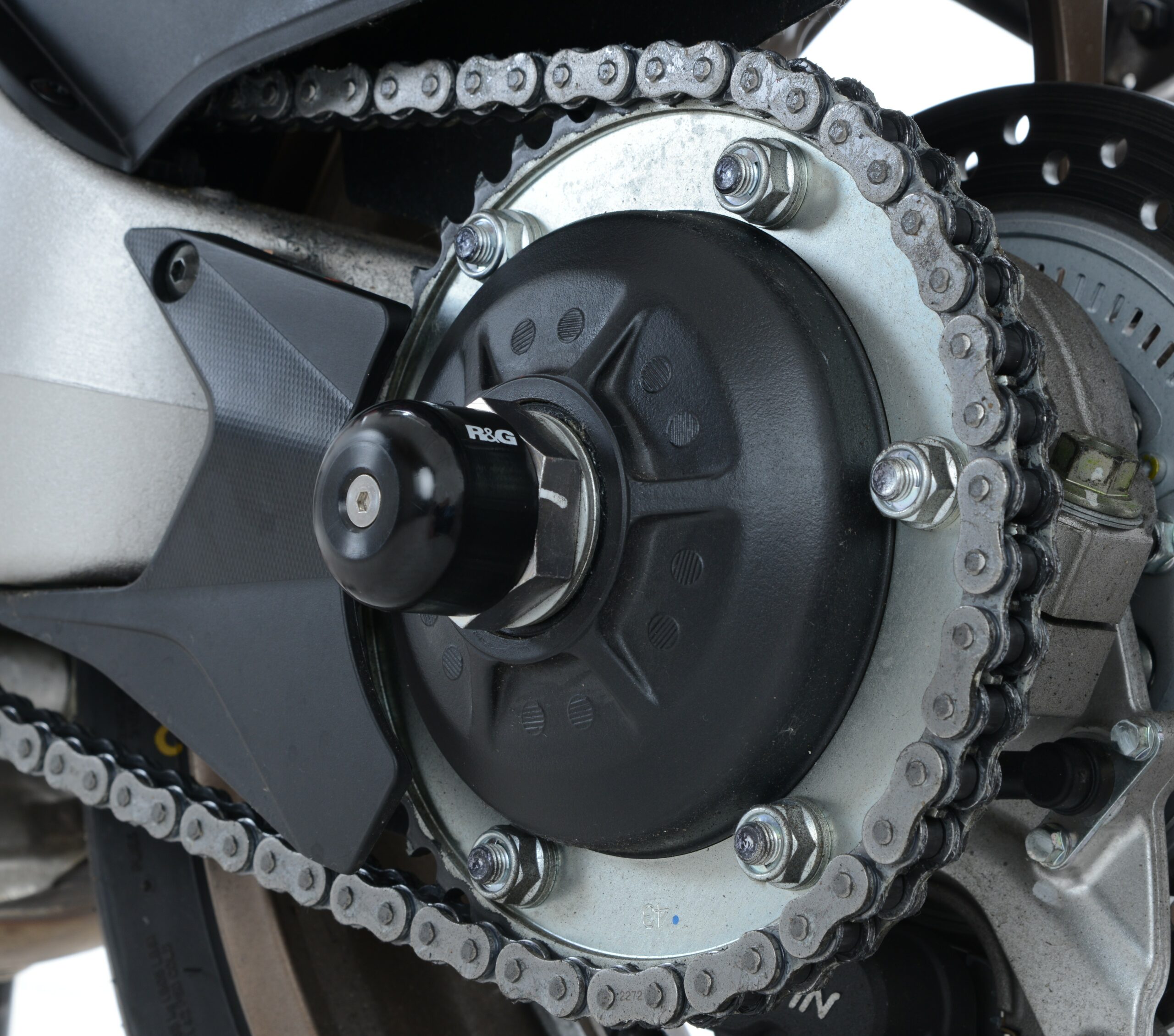 Honda VFR800F 2014-2020 R&G Swingarm Protectors SP0060BK