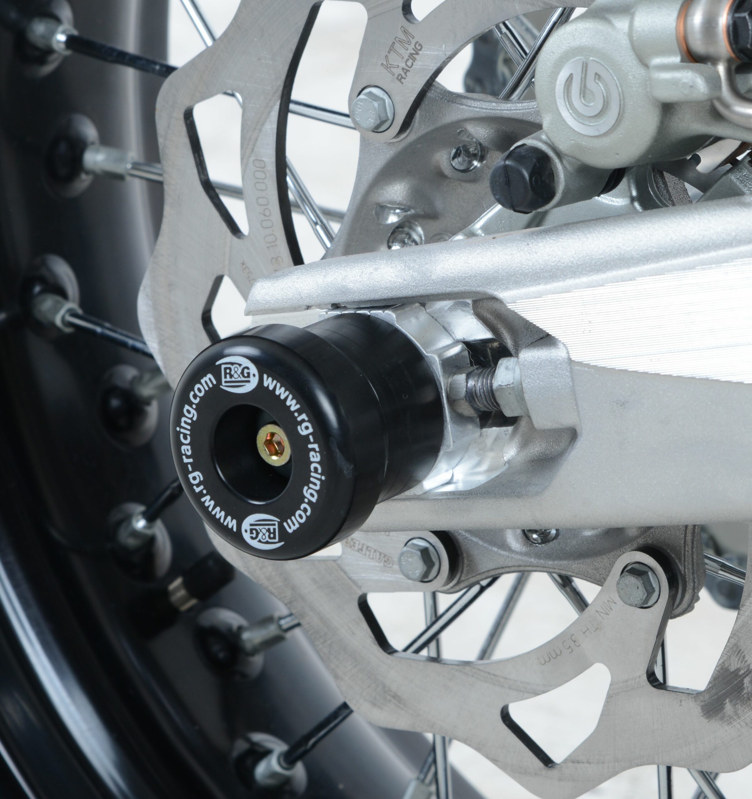 Husqvarna FS 450 2015-2018 R&G Swingarm Protectors SP0065BK