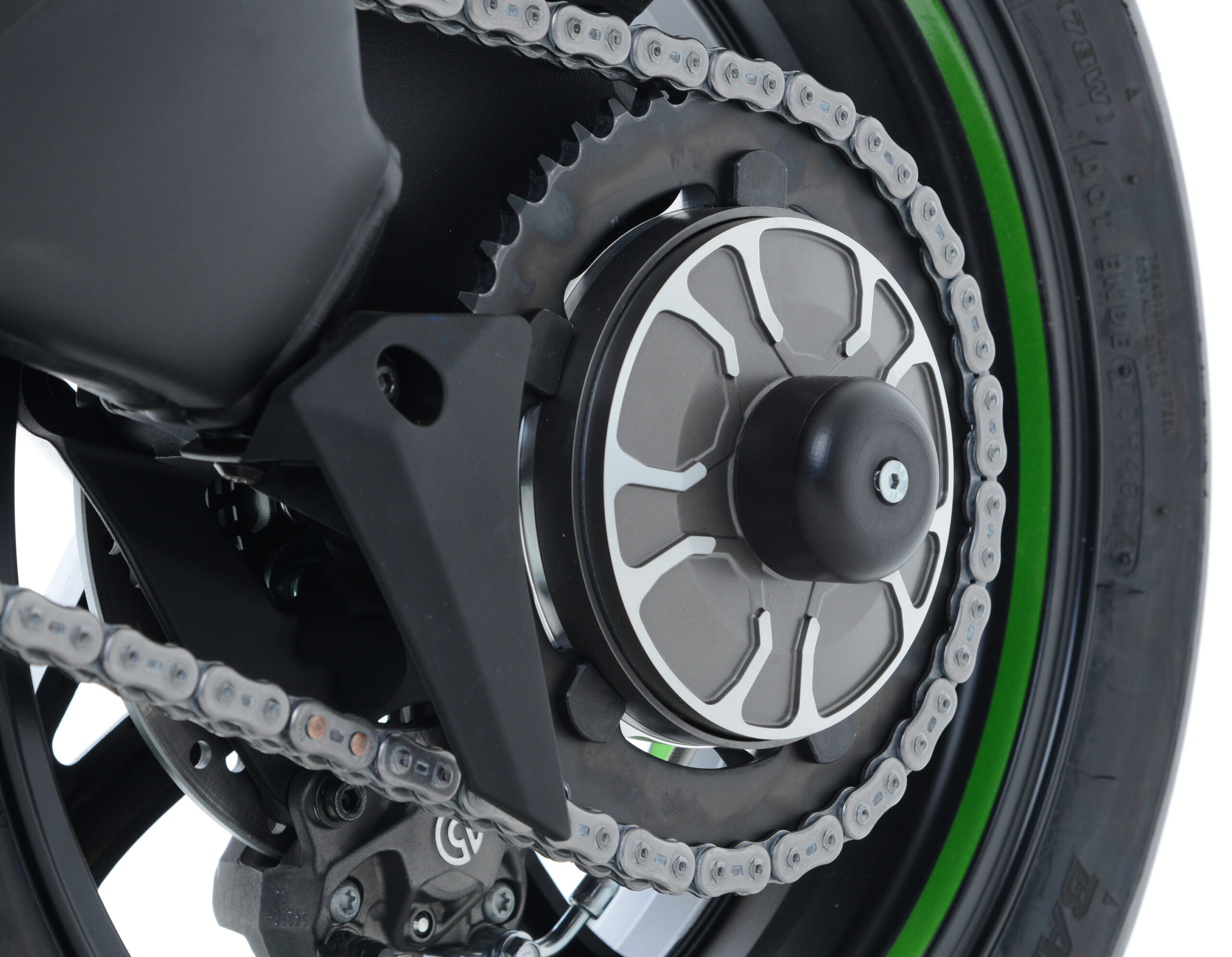 Kawasaki Ninja H2 2015-2017 R&G Swingarm Protectors SP0067BK