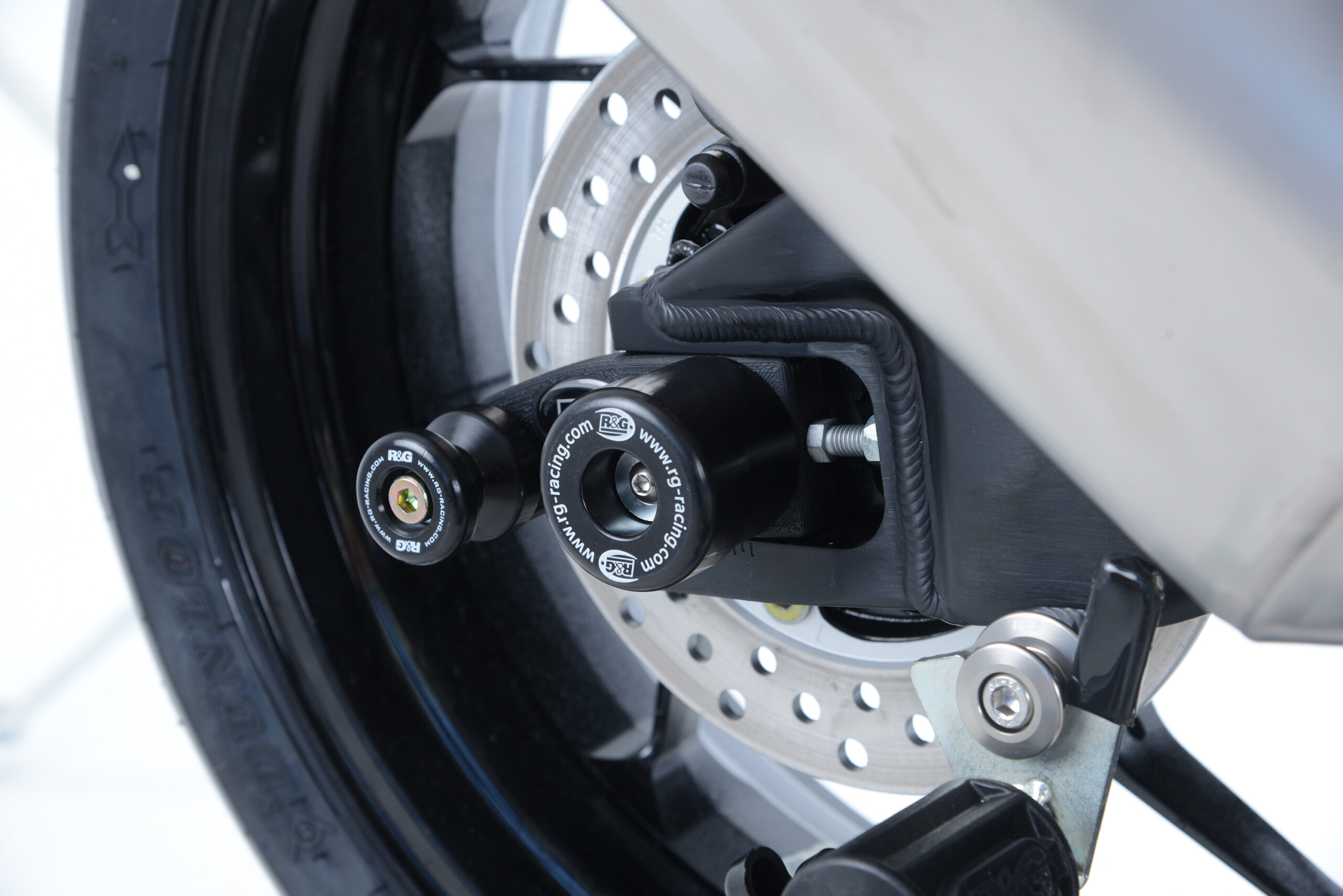 Honda CBR1000RR SP 2017-2019 R&G Swingarm Protectors SP0075BK
