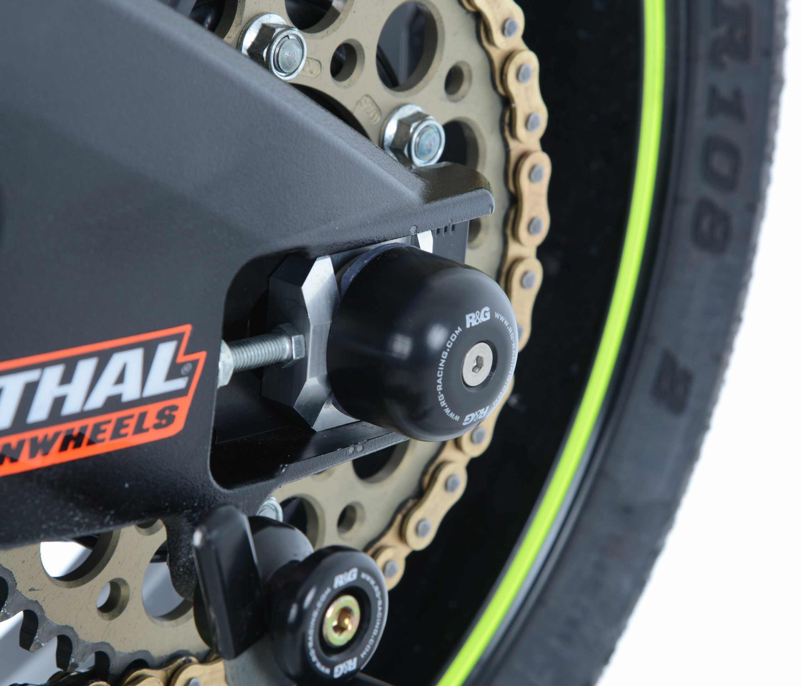 Suzuki GSX-R1000R 2017-2023 R&G Swingarm Protectors SP0076BK