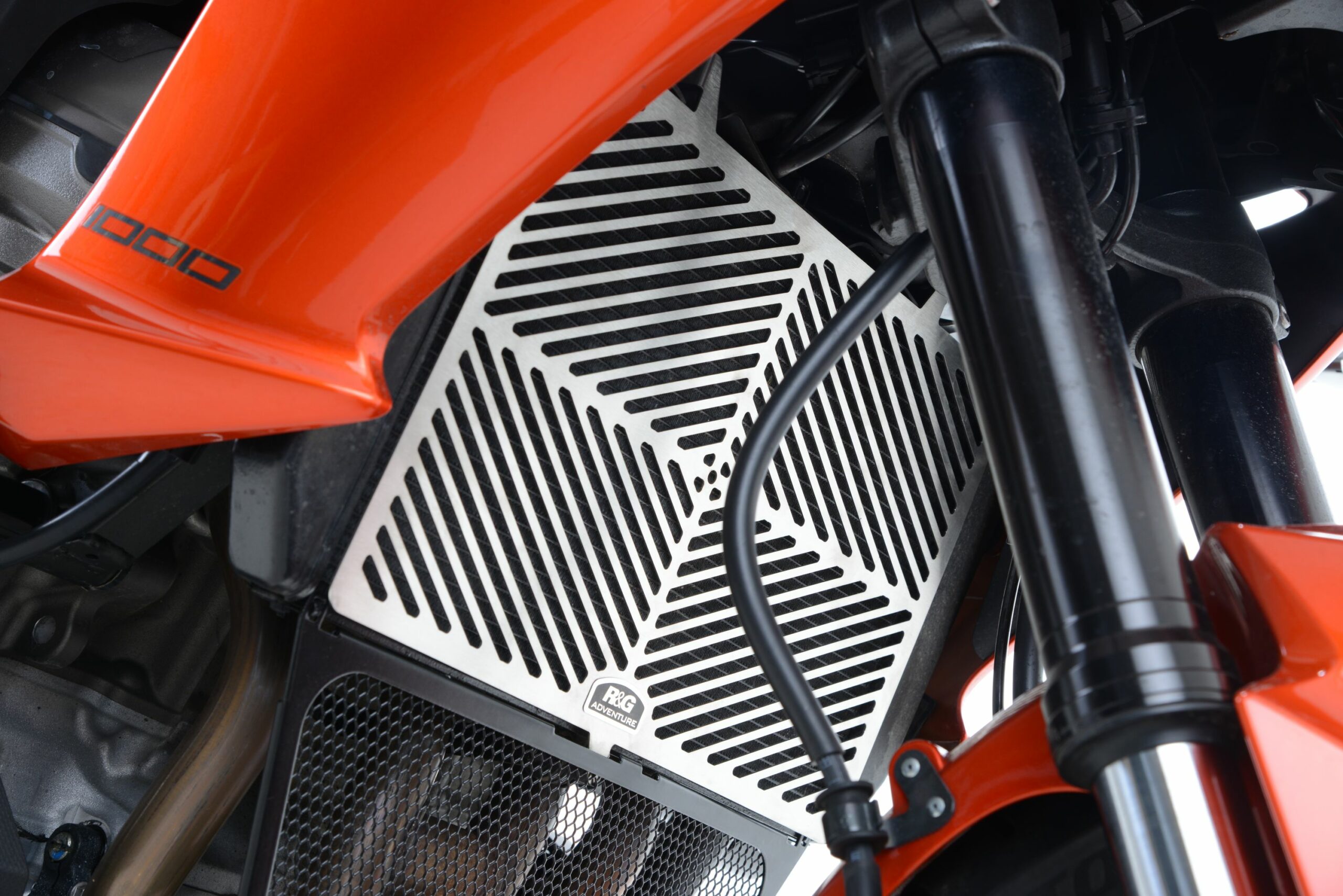 Kawasaki Z1000SX (Ninja 1000) 2011-2019 R&G Radiator Guard (Stainless)