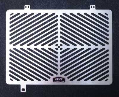 Suzuki DL650 V-Strom 2013-2014 R&G Radiator Guard (Stainless) SRG0017SS