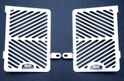 Honda XL700V Transalp 2016 R&G Radiator Guard (Stainless) SRG0023SS