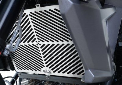 Triumph Tiger 800 XCX 2015-2017 R&G Radiator Guard (Stainless) SRG0035SS
