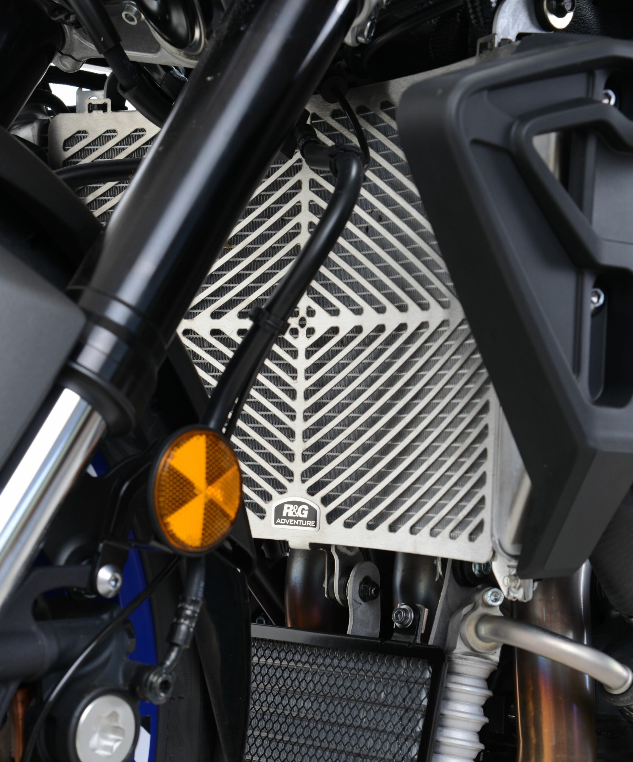 Yamaha YZF-R1M 2015-2019 R&G Radiator Guard (Stainless) SRG0036SS