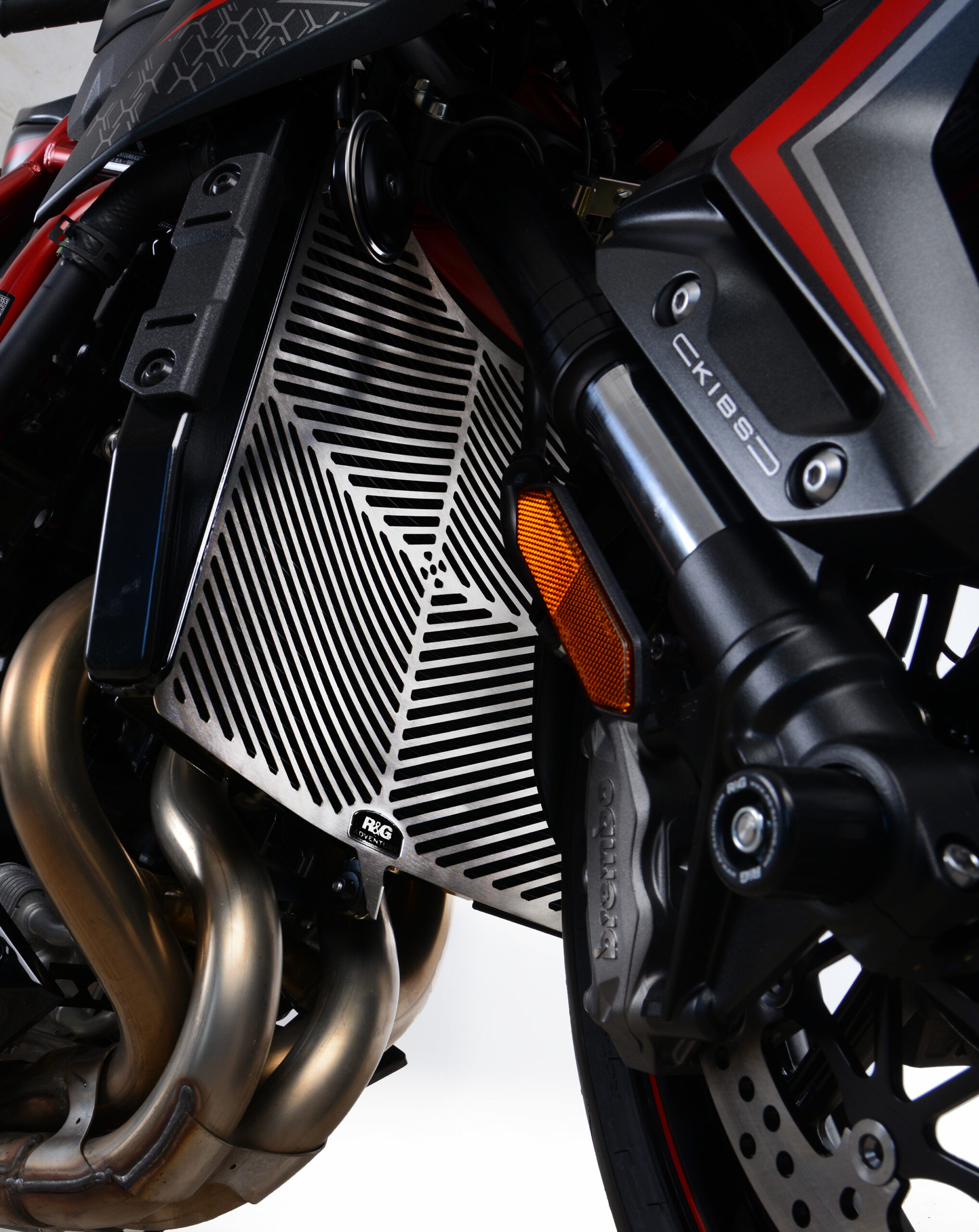 Kawasaki ZH2 2020-2023 R&G Radiator Guard (Stainless) SRG0063SS