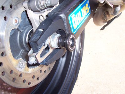 Honda CBR600(Alu Frame) 1999-2008 R&G Spindle Sliders SS0010BK