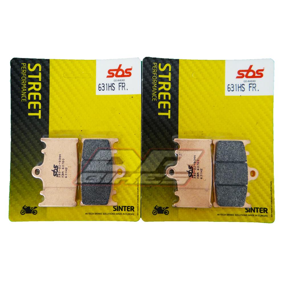 Suzuki GSX 1250 F 12 13 14 15 16 SBS Street Sintered Front Brake Pads 631HS