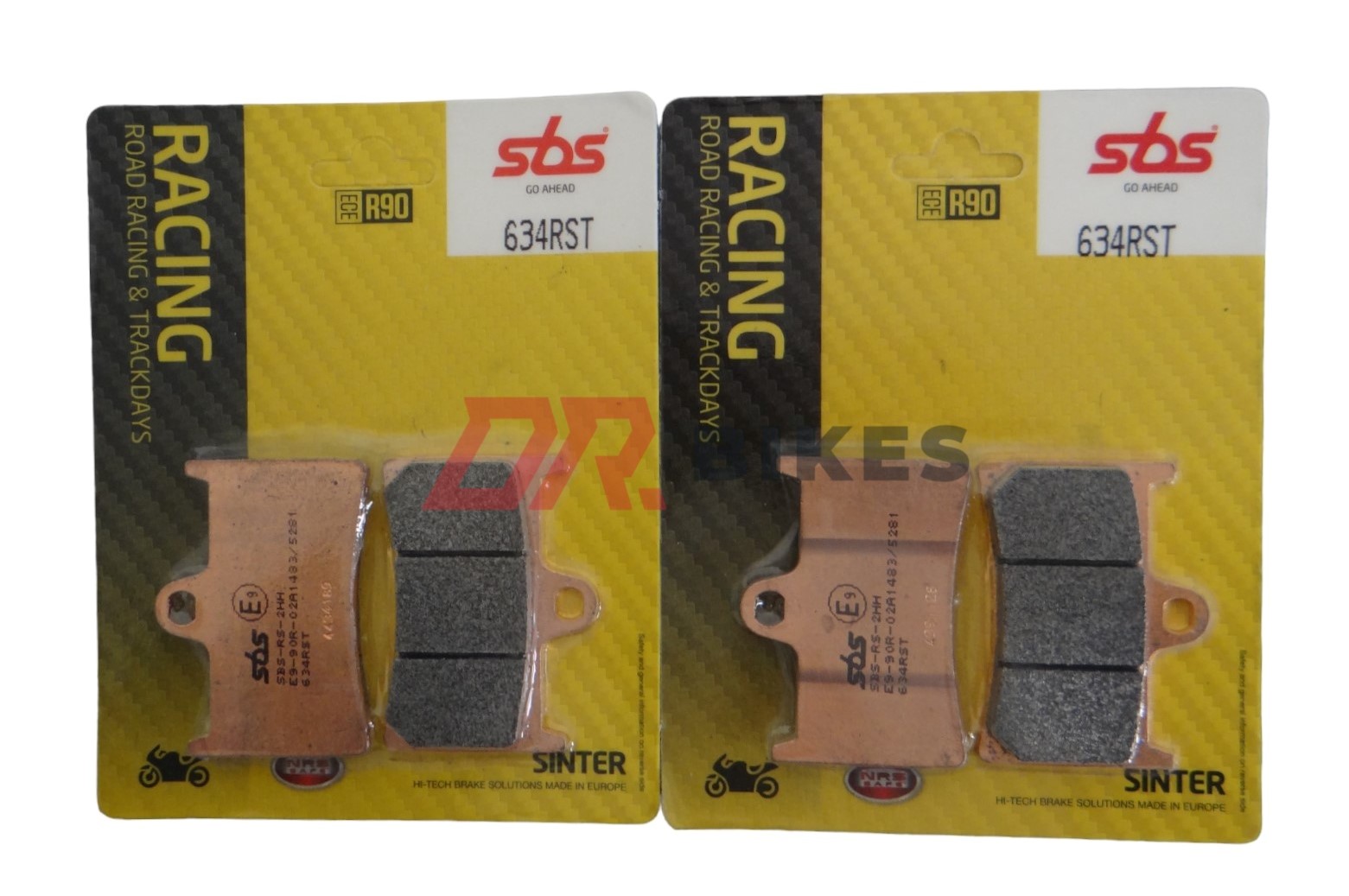 Yamaha R1 2015 2016 2017 2018 2019 SBS Race Sintered Front Brake Pads 634RST